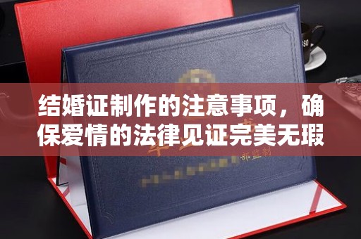 涉县结婚证制作的注意事项，确保爱情的法律见证完美无瑕